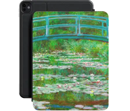 Bridge Over a Pond of Water Lilies