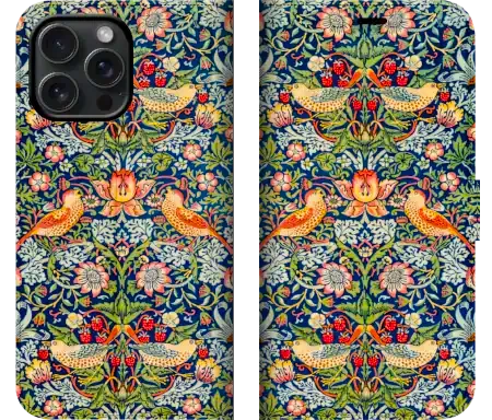 William Morris Art Nouveau Collection of iPhone and Samsung Galaxy Folio Phone Wallets