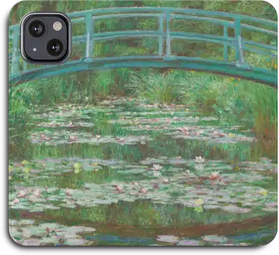Claude Monet iPhone and Samsung Galaxy Impressionist Folio Flip Phone Wallet