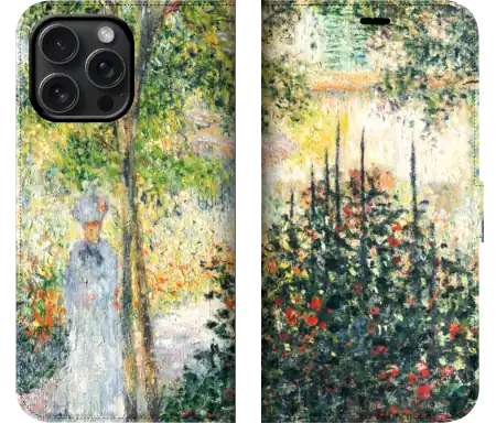 Camille Monet in the Garden at Argenteuil