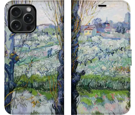 View of Arles, Flowering Orchards