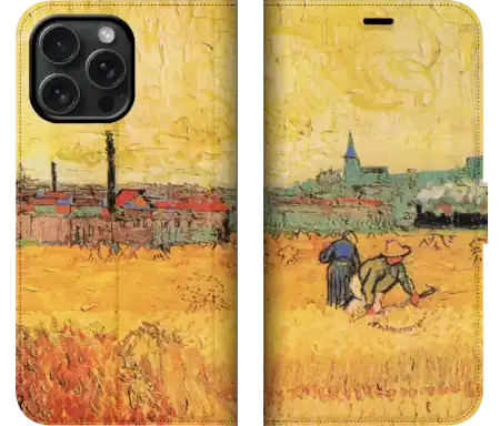 Wheat Field with View of Arles